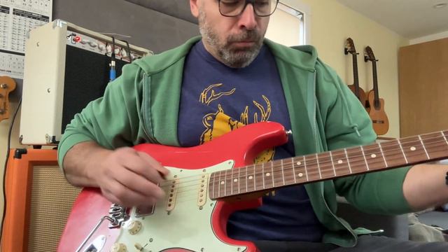 Partscaster Strat. Warmoth neck Fender American Performer Pickips смотреть онлайн