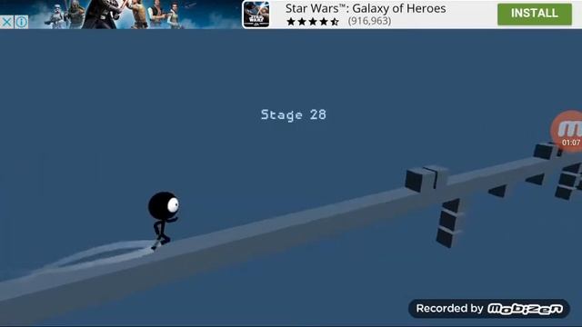 Line Runner 3 Level 28 Attempts смотреть онлайн