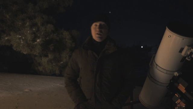 My first astrophoto of the nearest galaxy in Triangulum with a Sony A7S camera through a telescope смотреть онлайн