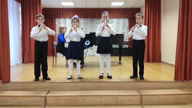 Ансамбль блок флейтистов, ДШИ № 3, смотреть онлайн