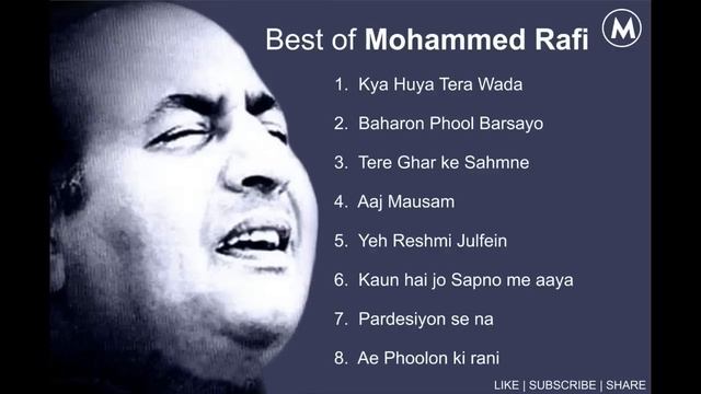 Best of Mohammed Rafi | Mohammed Rafi Audio jukebox | Mohammed Rafi Hit Songs смотреть онлайн