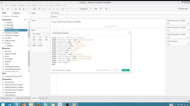 Use Parameters in Tableau to Enhance Your Tables смотреть онлайн
