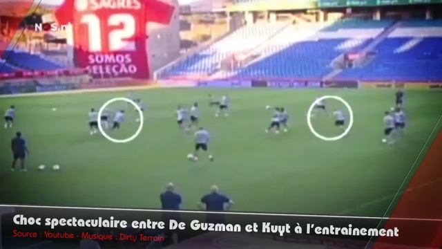 Sickening collision between Dirk Kuyt and De Guzman [FULL VIDEO] смотреть онлайн