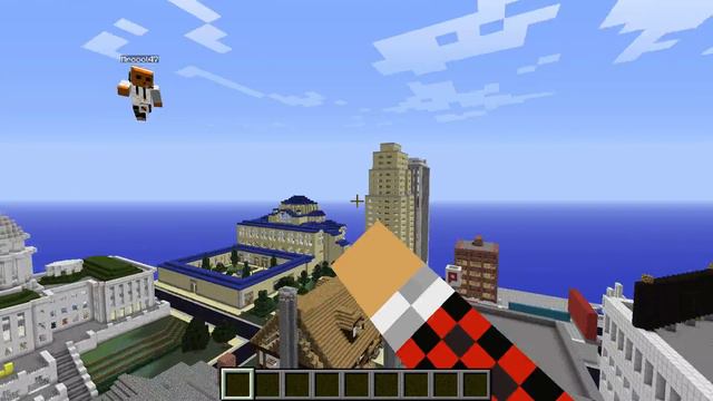 Карта для mineckraft ОгРоМнЫй ГоРоД!!!!!!!!!!!!!! смотреть онлайн