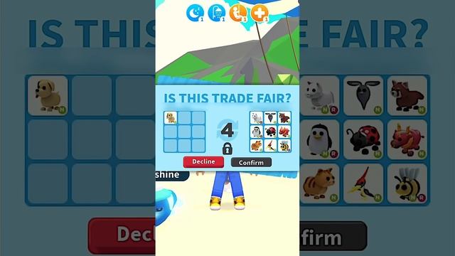 ЛАЙФХАК В АДОПТ МИ? Это рофл? #adoptme #shorts смотреть онлайн