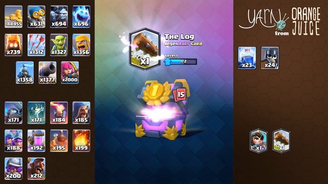 [Chest Opening] Clash Royale | 15,000 Cards | First Place Largest Chest From 250,000 Gem Tournament смотреть онлайн