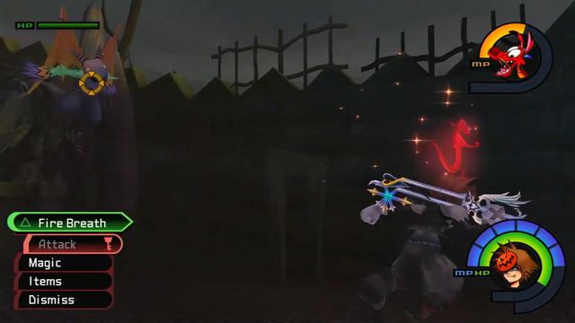 Mushu summon | Kingdom Hearts Final Mix HD смотреть онлайн