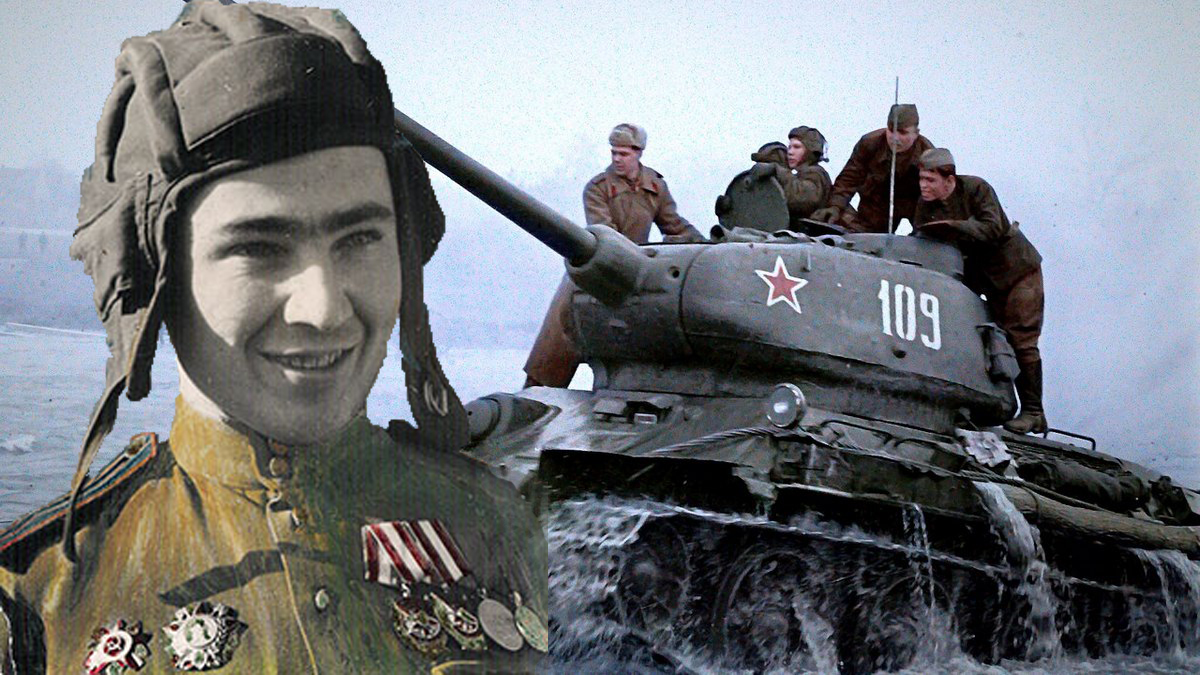 От младшего сержанта до комбата. Воспоминания танкиста Отрощенкова Сергея Андреевича. смотреть онлайн