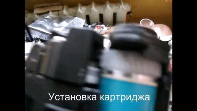 Установка картриджа HP CE278A смотреть онлайн
