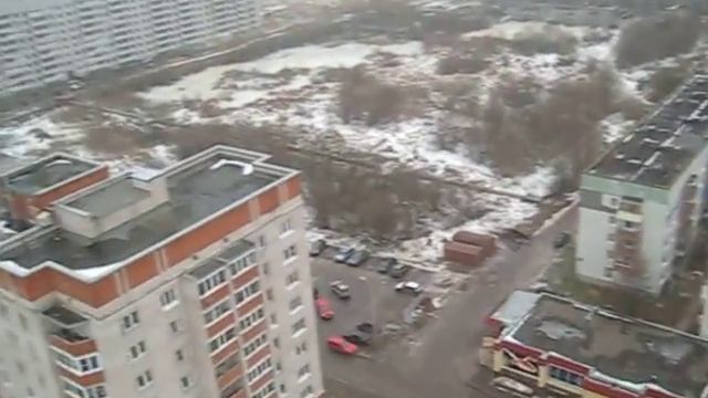 Квадрокоптер на раме DJI F450. Тестовый полет. Нестабилизированный подвес. Камера Canon IXUS 75