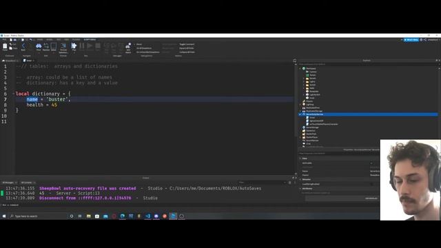 ROBLOX CODING TUTORIAL #8: TABLES! (ARRAYS AND DICTIONARIES) смотреть онлайн