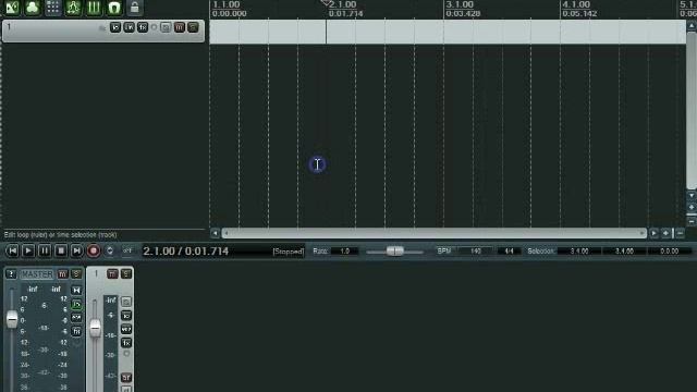 Add Click Track and Change Tempo in Reaper смотреть онлайн