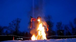 Масленица 2014 (сожжение чучела)