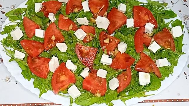 Очень вкусный,лёгкий,витаминный салат с рукколой #ппсалаты #руккола #ппрецепты #ппсалат смотреть онлайн