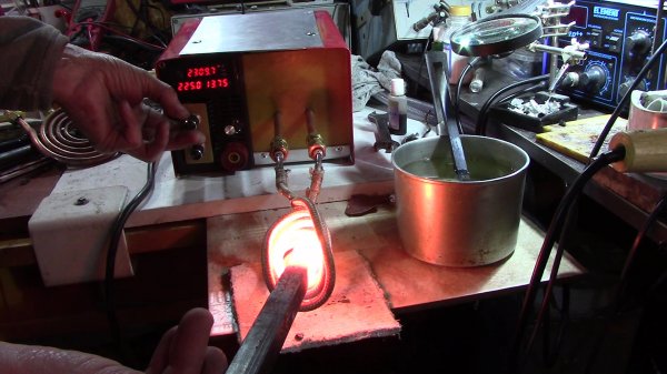 Часть2. ИНДУКТОР ДЛЯ КОНКРЕТНОЙ ЗАДАЧИ. ДЛЯ НАПАЙКИ РЕЗЦОВ. INDUCTOR FOR SOLDERING CUTTERS.