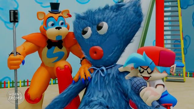 HUGGY WUGGY & HUGGY WUGGY (Poppy Playtime) - Animación Español смотреть онлайн