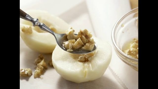 Десерт из груши. Печеные груши. смотреть онлайн