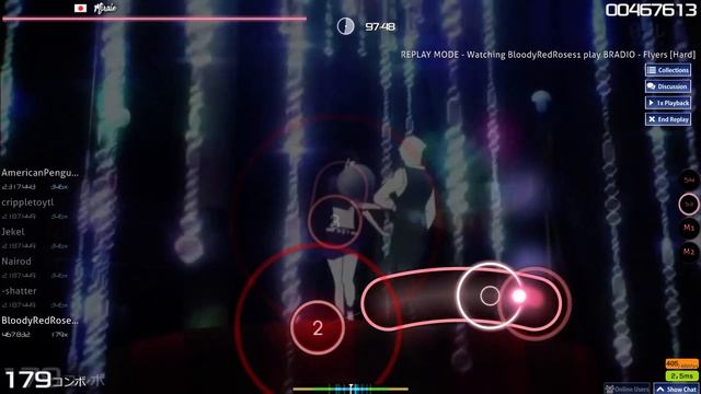 ?Flyers? - BRADIO, Death Parade/ Osu! ✨ Replay Video FC
