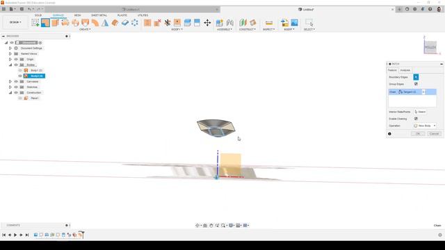 P.73 Моделируем колонну во Fusion 360. смотреть онлайн