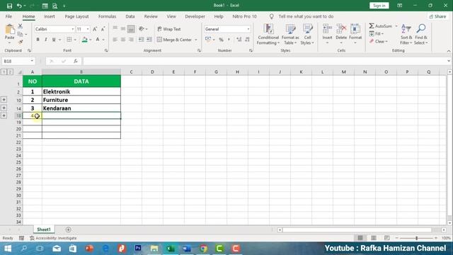 Membuat Tombol Hide di Excel смотреть онлайн