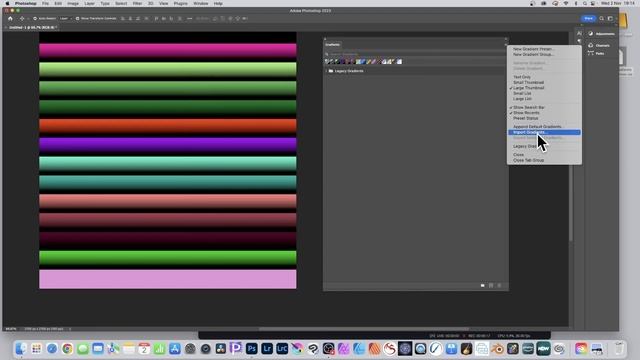Photoshop : Gradient Productivity Tip And Import ! смотреть онлайн