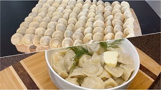 Настоящие ДОМАШНИЕ ПЕЛЬМЕНИ сочные, не развариваются + Рецепт идеального пельменного теста смотреть онлайн