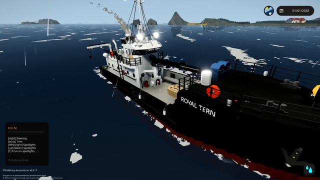 Garbage (Collecting) Ship! - Stormworks Gameplay смотреть онлайн