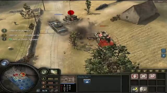 Company of heroes - Batalla de Normandia - Montebourg смотреть онлайн