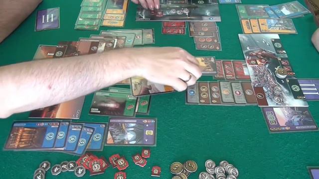 7 Чудес играем в настольную игру, board game 7 Wonders смотреть онлайн