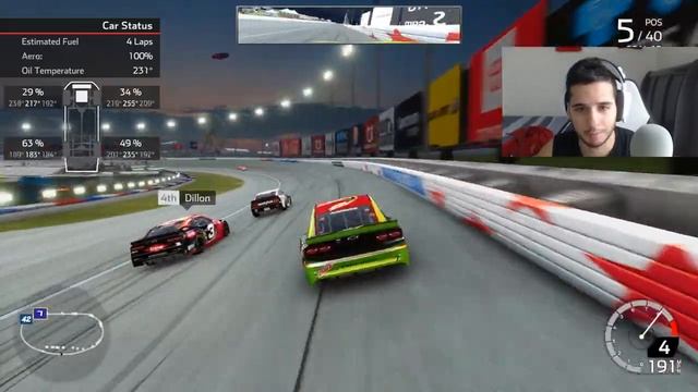 COKE 600 GONE WRONG | NASCAR Heat 5 Career S2 #13 смотреть онлайн