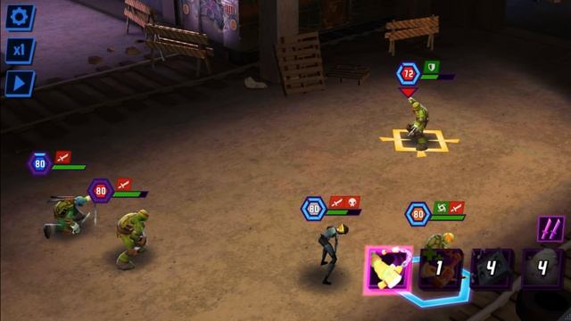 Karai & Ninja Turtles nickelodeon series of characters TMNT Legends walkthrough events gameplay 201 смотреть онлайн