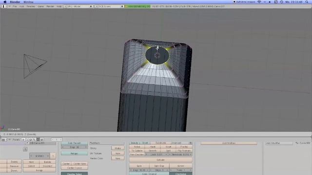 Speedmodelling Bottle - Blender 3D смотреть онлайн