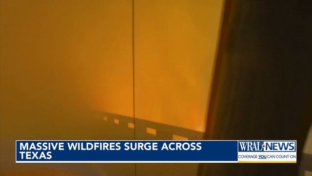 Latest on Texas Wildfires: 1 Dead; 1 Million acres ablaze in Texas Panhandle смотреть онлайн