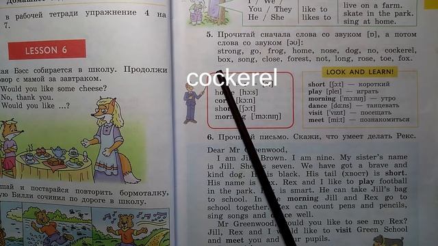 Enjoy English 3 класс  урок 6