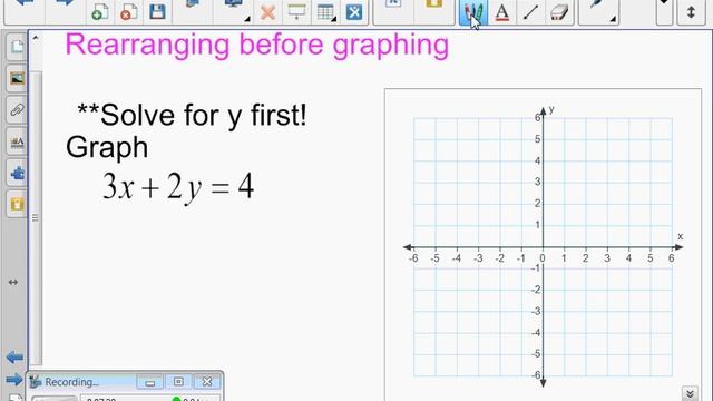 Saxon Algebra 1 - Lesson 56 - Finite and Infinite Sets, Rearranging Before Graphing смотреть онлайн
