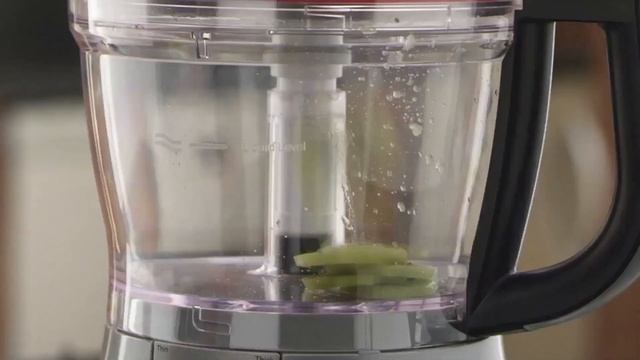 Комбайн KitchenAid с внешним контролем толщины нарезки смотреть онлайн