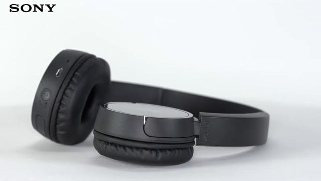 Беспроводные наушники Sony MDR-ZX220BT с поддержкой NFC смотреть онлайн