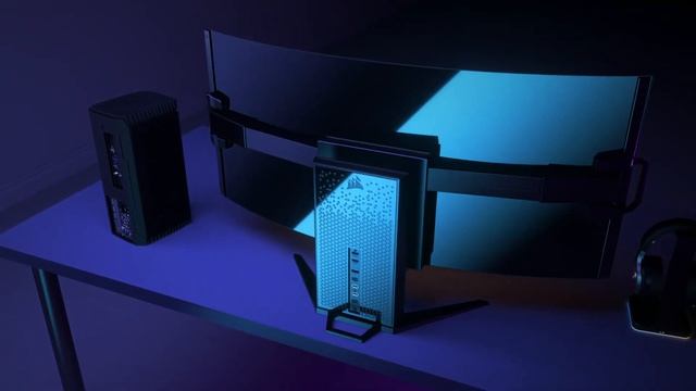Corsair Xeneon Flex Oled Bendable Gaming Monitor смотреть онлайн