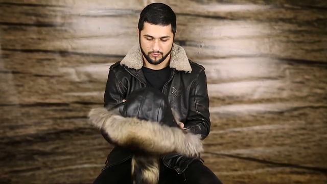 Интернет-магазин меховых шапок. Ушанка- малахай из меха енота и кожи. смотреть онлайн