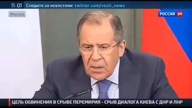 НОВОСТИ УКРАИНЫ СЕГОДНЯ 27 02 2015 Лавров Киев выдвигает смехотворные условия для перемирия смотреть онлайн