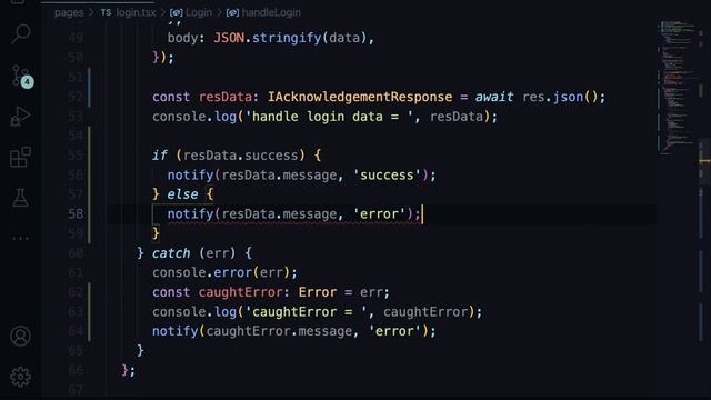 5-Implementing notifications with react-toastify | Next.js & TypeScript смотреть онлайн