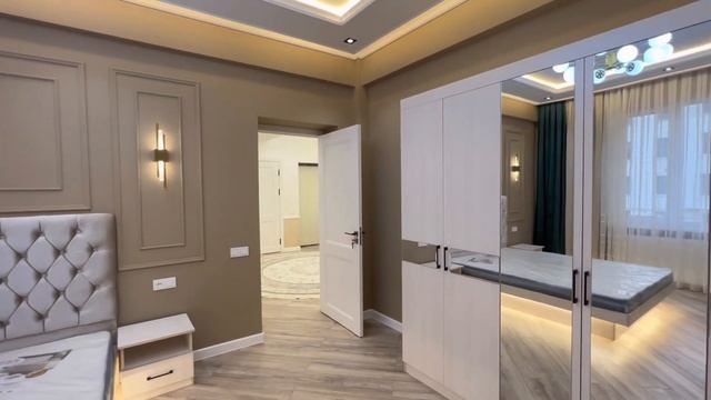 №573 ??Срочно Продаётся 3х ком.Люкс.кв. Новостройка 83м2 2-этаж Ул.Беруний Евроремонт Цена 83.000$ смотреть онлайн