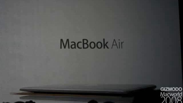 Apple's MacBook Air Straight From Macworld 2008