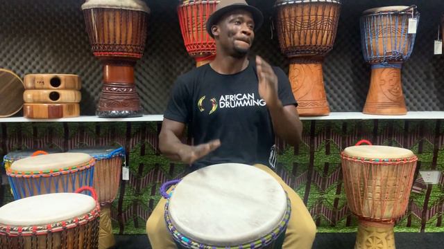 Master Series Djembe comparison (15" vs 11.5") - African Drumming смотреть онлайн