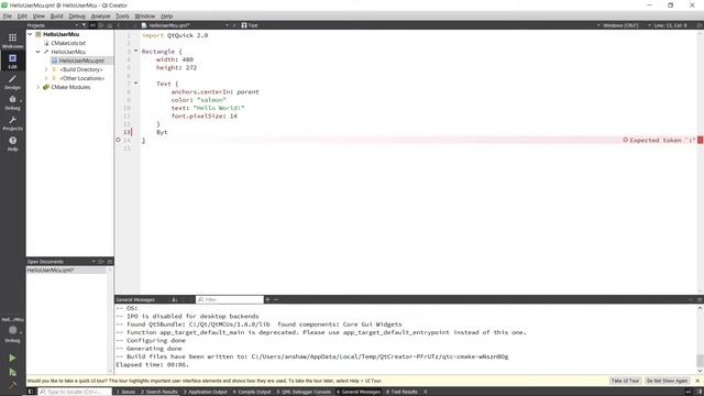 How to create a simple application with Qt for MCUs смотреть онлайн