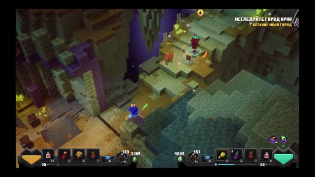 Minecraft Dungeons - All Bosses + Cutscenes (DLC Included) КРЕПОСТЬ ВЫЖИВАНИЕ ТРОЛЛИНГ МАЙНКРАФТ 🐱 смотреть онлайн