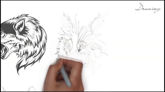 How to draw Wolf Tattoo | Best wolf tattoo designs | Wolf tattoo meaning смотреть онлайн