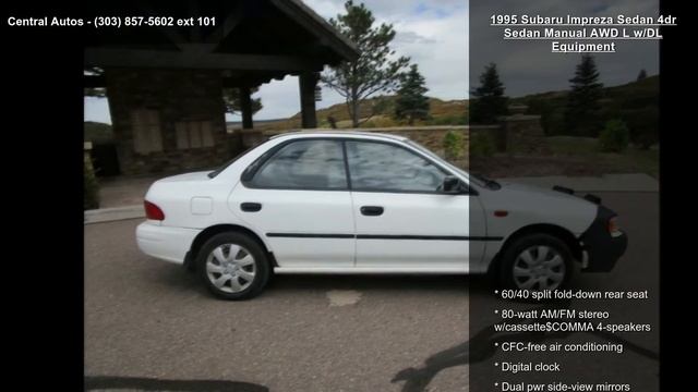 1995 Subaru Impreza Sedan 4dr Sedan Manual AWD L w/DL Equ... смотреть онлайн