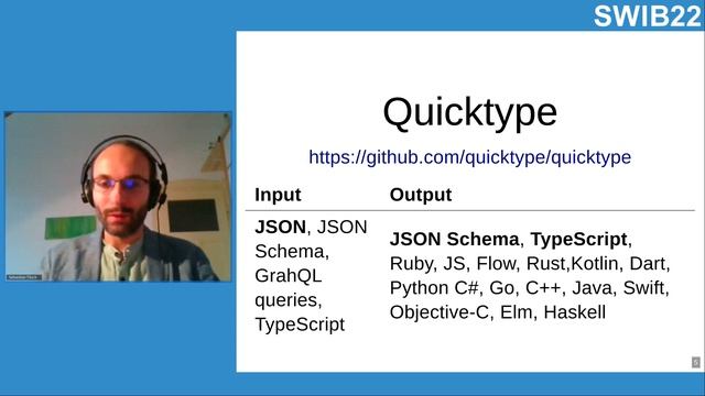 Quickly semantify structured data using quicktype and typescript смотреть онлайн