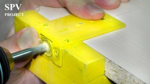 Приспособление (кондуктор) для сборки мебели своими руками!